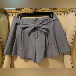 Parker high waisted striped shorts